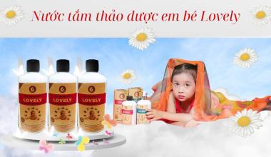 NƯỚC TẮM THẢO DƯỢC LOVELY BABY – CÔNG THỨC TẮM BÉ AN TOÀN TỪ THẢO DƯỢC