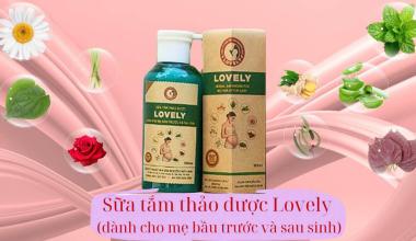 SỮA TẮM THẢO DƯỢC CHO MẸ LOVELY – CHIẾT XUẤT THẢO MỘC DỊU ÊM, LƯU HƯƠNG NHẸ NHÀNG