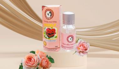 TINH DẦU HOA HỒNG: MÓN QUÀ TỪ THIÊN NHIÊN CHO LÀN DA MỊN MÀNG