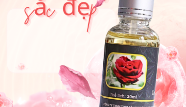 TINH DẦU HOA HỒNG – BÍ QUYẾT CHO LÀN DA SÁNG KHỎE