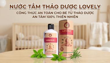 NƯỚC TẮM THẢO DƯỢC LOVELY BABY &ndash; C&Ocirc;NG THỨC TẮM B&Eacute; AN TO&Agrave;N TỪ THẢO DƯỢC