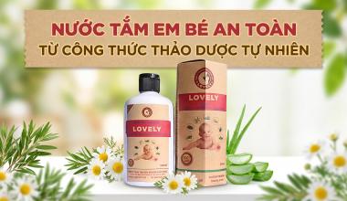 NƯỚC TẮM CHO B&Eacute; AN TO&Agrave;N TỪ C&Ocirc;NG THỨC THI&Ecirc;N NHI&Ecirc;N