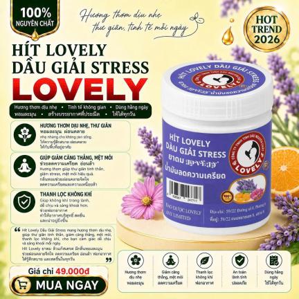H&Iacute;T LOVELY DẦU GIẢI STRESS