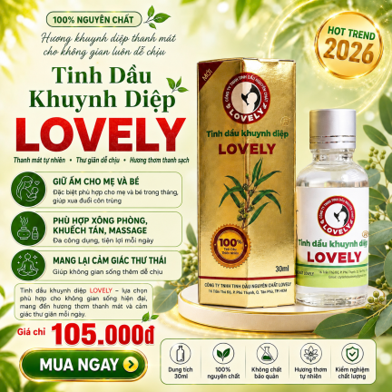 TINH DẦU KHUYNH DIỆP LOVELY