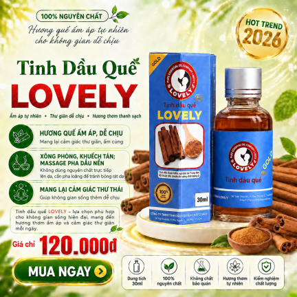 TINH DẦU QUẾ LOVELY